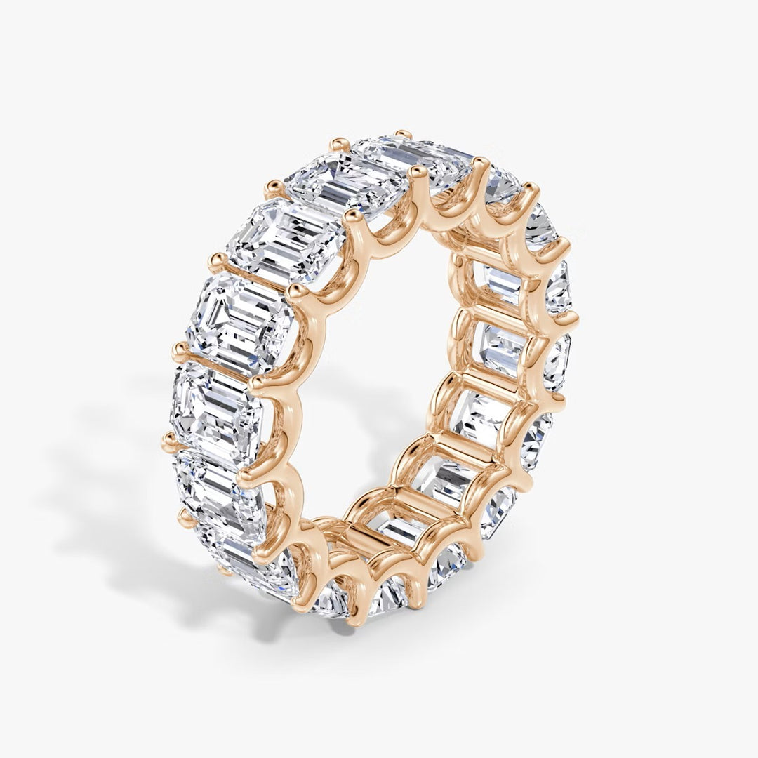 5 Carat Emerald Eternity Band