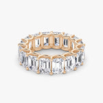 Load image into Gallery viewer, 5 Carat Emerald Eternity Band

