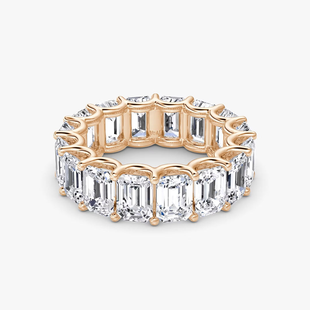 5 Carat Emerald Eternity Band