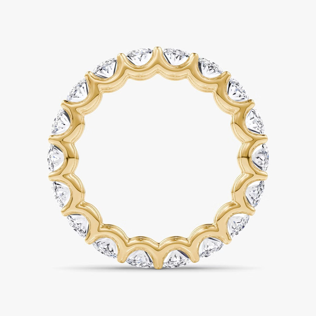 2.5 Carat Oval Eternity Band