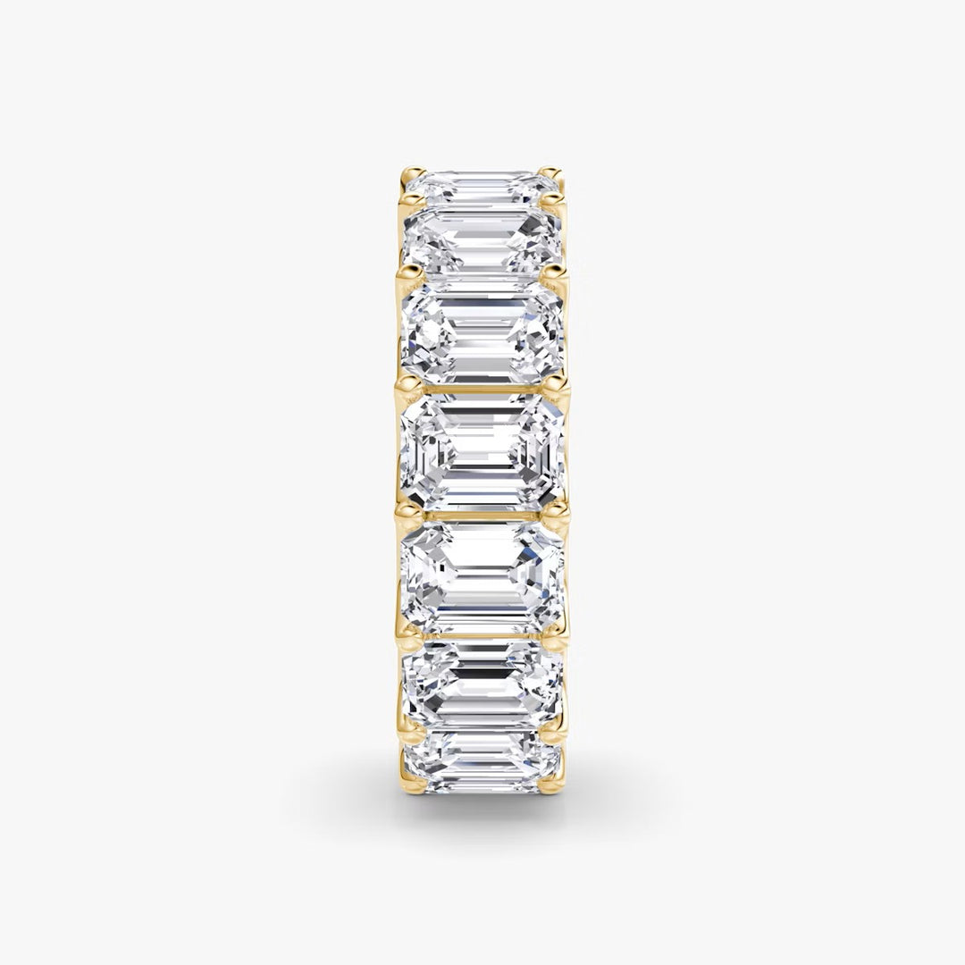 5 Carat Emerald Eternity Band