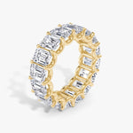 Load image into Gallery viewer, 5 Carat Emerald Eternity Band
