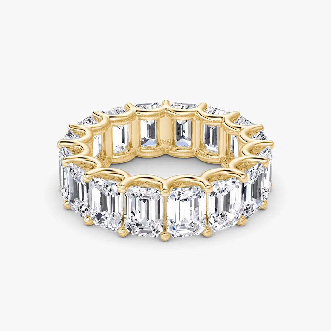 5 Carat Emerald Eternity Band