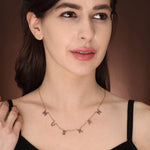 Load image into Gallery viewer, Ekiya Silver Back Diamond Personalized Name Necklace
