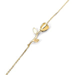 Load image into Gallery viewer, Emma Silver Rose Bracelet
