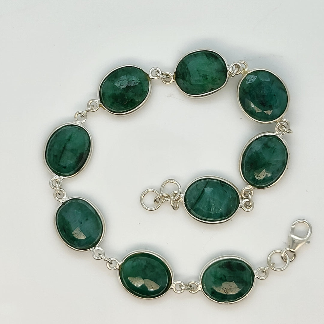925 Sterling Silver Kyanite Bracelet