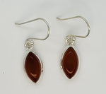 Load image into Gallery viewer, 925 Sterling Silver Coral Earrings
