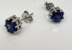 Load image into Gallery viewer, Amethyst 925 Sterling Silver Earrings

