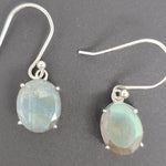 Load image into Gallery viewer, Labradorite 925 Sterling Silver Earrings
