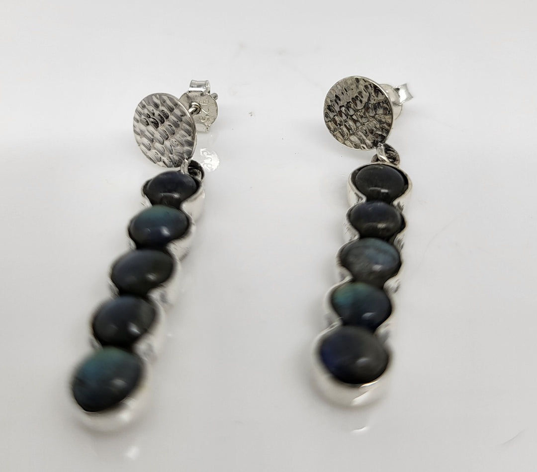 Labradorite 925 Sterling Silver Earrings