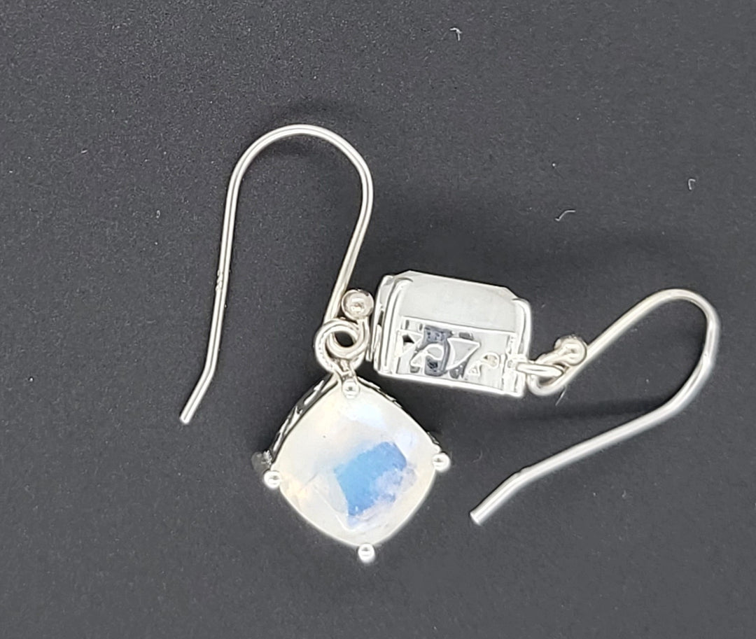 Moonstone 925 Sterling Silver Earrings