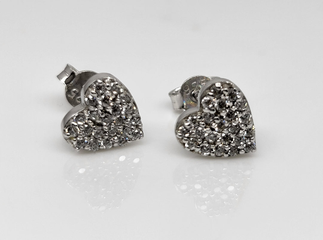 AAA Rated Cubic Zirconia 925 Sterling Silver Earrings