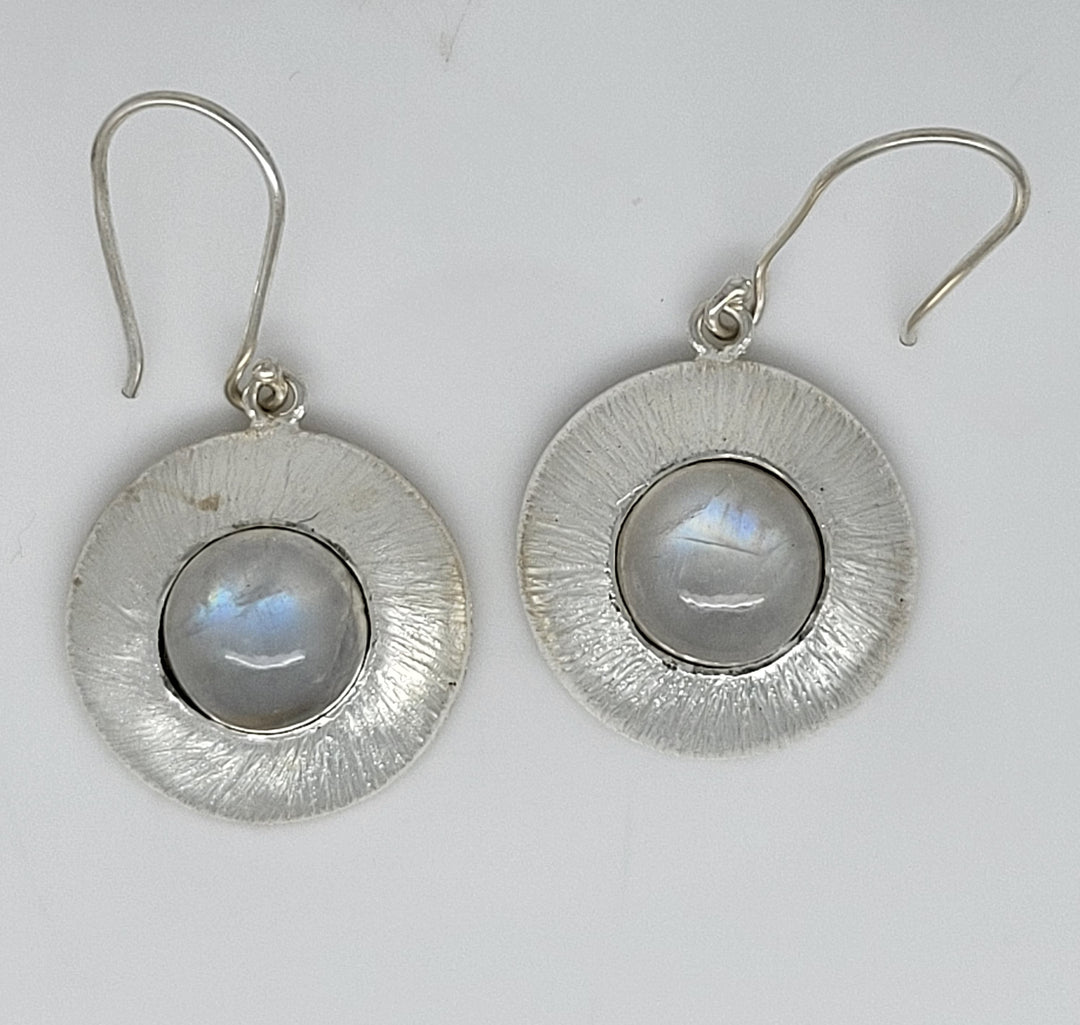 Monnstone 925 Sterling Silver Earrings