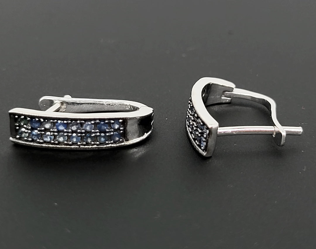 Labradorite 925 Sterling Silver Earrings
