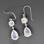 Load image into Gallery viewer, Moonstone 925 Sterling Silver Earrings
