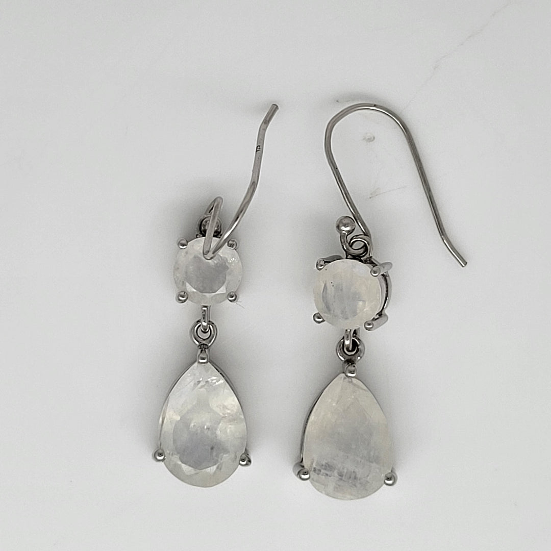 Moonstone 925 Sterling Silver Earrings