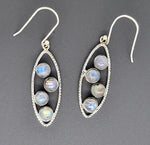 Load image into Gallery viewer, Labradorite 925 Sterling Silver Earrings
