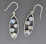 Load image into Gallery viewer, Labradorite 925 Sterling Silver Earrings
