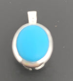 Load image into Gallery viewer, Blue London Topaz 925 Sterling Silver Pendant
