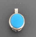 Load image into Gallery viewer, Blue London Topaz 925 Sterling Silver Pendant
