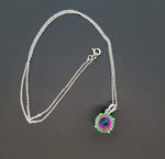 Load image into Gallery viewer, Mystic Topaz Necklace - 925 Sterling Silver
