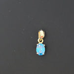 Load image into Gallery viewer, London Blue Topaz 925 Sterling Silver Pendant
