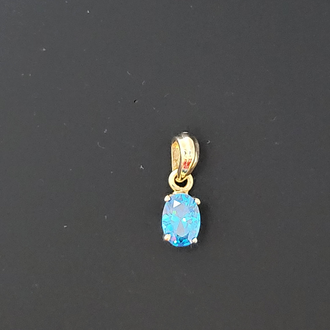 London Blue Topaz 925 Sterling Silver Pendant