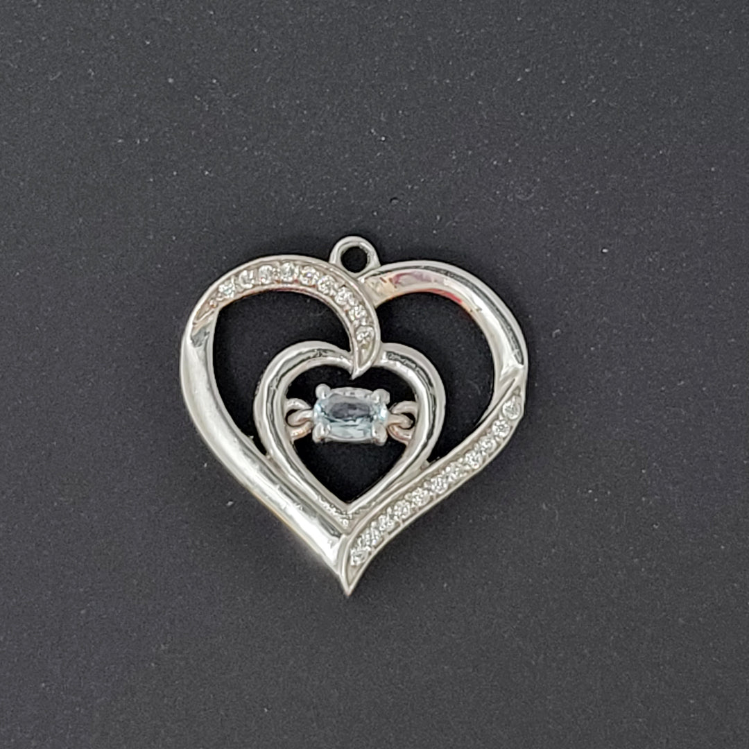 London Blue Topaz 925 Sterling Silver Pendant