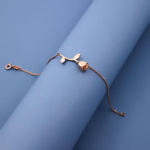 Load image into Gallery viewer, Emma Silver Rose Bracelet
