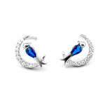 Load image into Gallery viewer, Silver Sparrow Earrings
