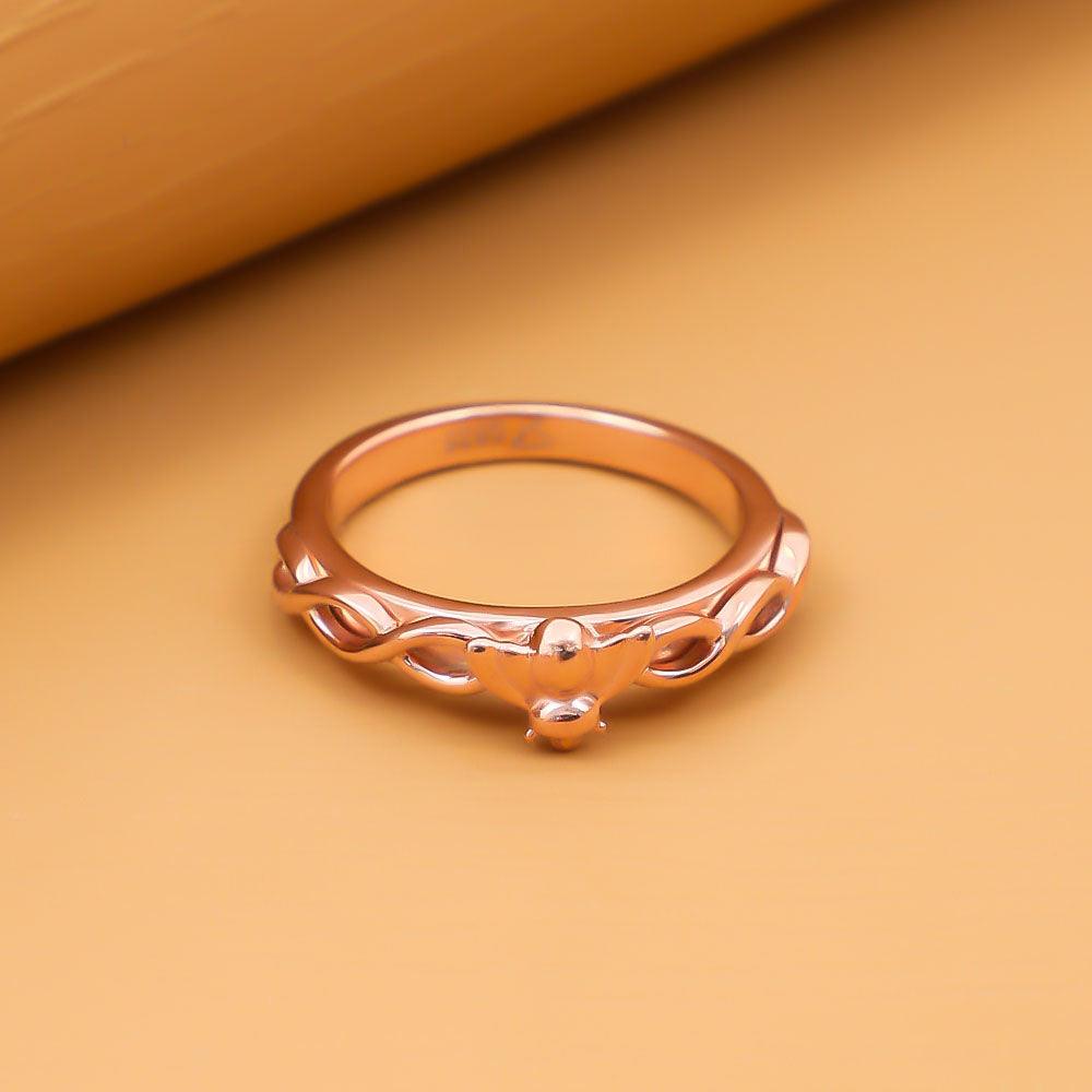 Arthika Silver bee Ring