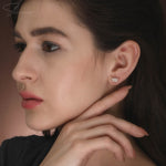 Load image into Gallery viewer, Silver Crown Earrings
