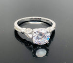 Load image into Gallery viewer, Cubic Zirconia Ring - 925 Sterling Silver
