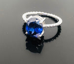Load image into Gallery viewer, Amethyst Ring - 925 Sterling Silver
