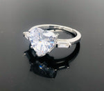 Load image into Gallery viewer, AAA Rated Cubic Zirconia Ring - 925 Sterling Silver
