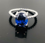 Load image into Gallery viewer, Amethyst Ring - 925 Sterling Silver
