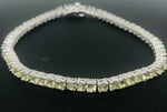 Load and play video in Gallery viewer, 925 Sterling Silver Peridot Bracelet
